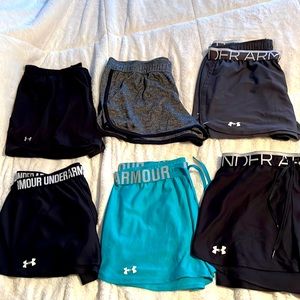 Under Armour shorts bundle - ALL SIZE LARGE - Teal, Black, Gray
